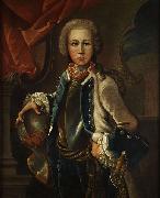 Johann Michael Franz Portrait of a young nobleman Spain oil painting artist